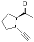 CAS 登录号：155222-54-1， 1-[(1R,2R)-2-乙炔基环戊基]乙酮