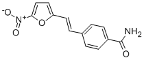 CAS 登录号：1553-59-9， 4-(2-(5-硝基-2-呋喃基)乙烯基)苯甲酰胺