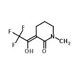 CAS#: 155398-07-5, (3Z)-1-Methyl-3-(2,2,2-Trifluoro-1-Hydroxyethylidene)-2-Piperidinone