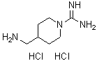 CAS#: 155542-32-8, 4-(Aminomethyl)-1-Piperidinecarboximidamide Dihydrochloride