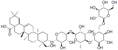 CAS 登录号：155569-77-0， Transsylvanoside A