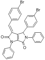 CAS#: 155592-97-5, (3Z)-4-(4-Bromophenyl)-3-[(4-Bromophenyl)Methylidene]-1,5-Di(Phenyl)-4H-Pyrrolo[4,3-d]Pyrrole-2,6-Dione