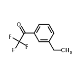 CAS 登录号：155628-01-6， 1-(3-乙基苯基)-2,2,2-三氟乙烷酮