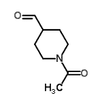 CAS 登录号：155826-26-9， 1-乙酰基-4-哌啶甲醛