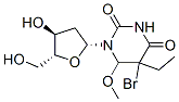 CAS#: 155892-40-3, (5R,6R)-5-Bromo-5-Ethyl-1-[(2R,4S,5R)-4-Hydroxy-5-(Hydroxymethyl)Oxolan-2-Yl]-6-Methoxy-1,3-Diazinane-2,4-Dione