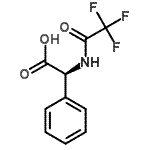 CAS#: 155894-96-5, (2S)-Phenyl[(Trifluoroacetyl)Amino]Acetic Acid