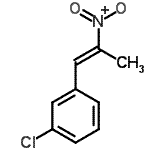 CAS 登录号：155988-36-6， 1-氯-3-[(1E)-2-硝基-1-丙烯-1-基]苯