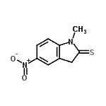 CAS#: 156136-71-9, 1-Methyl-5-Nitro-1,3-Dihydro-2H-Indole-2-Thione