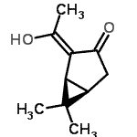 CAS 登录号：156145-74-3， (1S,2E,5R)-2-(1-羟基乙亚基)-6,6-二甲基双环[3.1.0]己烷-3-酮