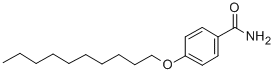 CAS 登录号：156239-54-2， 4-(癸基氧基)-苯甲酰胺