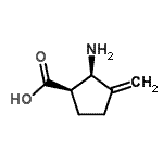 CAS#: 156292-95-4, (1R,2R)-2-Amino-3-Methylenecyclopentanecarboxylic Acid