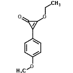 CAS 登录号：156336-51-5， 2-乙氧基-3-(4-甲氧基苯基)-2-环丙烯-1-酮