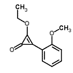 CAS#: 156336-55-9, 2-Ethoxy-3-(2-Methoxyphenyl)-2-Cyclopropen-1-One
