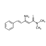 CAS#: 156366-79-9, (2Z,4E)-3-Amino-N,N-Dimethyl-5-Phenyl-2,4-Pentadienethioamide