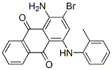 CAS 登录号：1564-70-1， 1-氨基-2-溴-4-O-甲苯氨基蒽醌