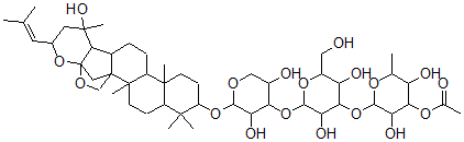CAS 登录号：156408-67-2， Zizyphoiside C