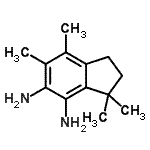 CAS#: 156485-24-4, 3,3,6,7-Tetramethyl-4,5-Indanediamine
