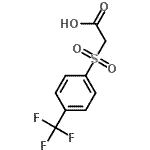 CAS 登录号：156497-87-9， {[4-(三氟甲基)苯基]磺酰基}乙酸