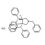 CAS 登录号:156517-64-5, (3S,4S)-1-苄基-3,4-二(二苯基膦基)吡咯烷盐酸盐(1:1)