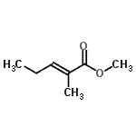 CAS#: 1567-14-2, Methyl (2E)-2-Methyl-2-Pentenoate