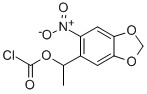 CAS#: 156876-26-5, Carbonochloridic Acid 1-(6-Nitro-1,3-Benzodioxol-5-Yl)Ethyl Ester