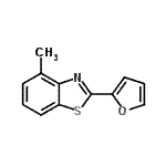CAS#: 1569-83-1, 2-(2-Furyl)-4-Methyl-1,3-Benzothiazole