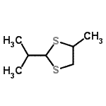 CAS#: 157194-57-5, 2-Isopropyl-4-Methyl-1,3-Dithiolane