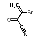 CAS#: 157196-76-4, 3-Bromo-2-Oxo-3-Butenenitrile