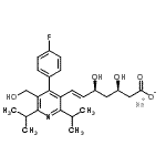 CAS#: 157199-28-5, Sodium (3R,5S,6E)-7-[4-(4-Fluorophenyl)-5-(Hydroxymethyl)-2,6-Diisopropyl-3-Pyridinyl]-3,5-Dihydroxy-6-Heptenoate