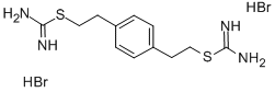 CAS#: 157254-60-9, Carbamimidothioic Acid C,C'-(1,4-Phenylenedi-2,1-Ethanediyl) Ester Hydrobromide (1:2)