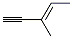 CAS 登录号：1574-33-0， 3-甲基戊-3-烯-1-炔