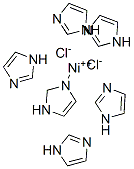 CAS 登录号：15751-00-5， 六(1H-咪唑)二氯化镍