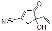 CAS 登录号：157566-63-7， 4-乙烯基-4-羟基-3-氧代环戊烯-1-甲腈