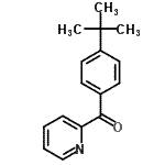 CAS 登录号：157592-45-5， [4-(2-甲基-2-丙基)苯基](2-吡啶基)甲酮