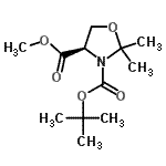 CAS 登录号：157604-46-1， 4-甲基3-(2-甲基-2-丙基)(4R)-2,2-二甲基-1,3-恶唑烷-3,4-二羧酸酯