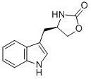 CAS 登录号：157636-81-2， (4R)-4-(1H-吲哚-3-基甲基)-2-恶唑烷酮