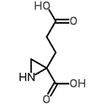 CAS 登录号：157643-41-9， 2-(2-羧基乙基)-2-氮丙啶羧酸