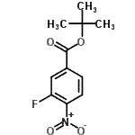 CAS#: 157665-52-6, 2-Methyl-2-Propanyl 3-Fluoro-4-Nitrobenzoate