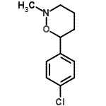 CAS 登录号：15769-91-2， 6-(4-氯苯基)-2-甲基-1,2-恶嗪烷