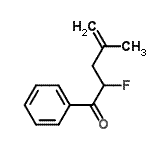 CAS 登录号：157690-14-7， 2-氟-4-甲基-1-苯基-4-戊烯-1-酮
