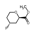 CAS#: 157919-99-8, Methyl (2R,4R)-4-Fluorotetrahydro-2H-Pyran-2-Carboxylate