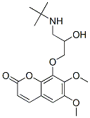 CAS#: 158142-98-4, 8-[3-(Tert-Butylamino)-2-Hydroxypropoxy]-6,7-Dimethoxychromen-2-One