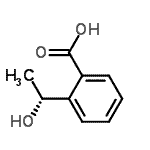 CAS 登录号：158169-17-6， 2-[(1R)-1-羟基乙基]苯甲酸