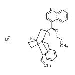 CAS 登录号：158195-40-5， (8alpha,9R)-9-(烯丙氧基)-1-苄基辛可宁-1-鎓溴化物