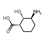 CAS#: 158195-48-3, (1S,2S,3S)-3-Amino-2-hydroxycyclohexanecarboxylic acid