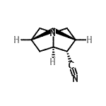 CAS 登录号：158225-90-2， (1R,5S,6S,7R)-3-氮杂三环[3.3.1.0<sup>3,7</sup>]壬烷-6-甲腈