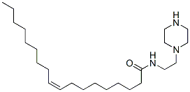 CAS 登录号：15829-24-0， (Z)-N-[2-(1-哌嗪基)乙基]-9-十八碳烯酰胺