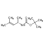 CAS#: 158300-09-5, 2-Methyl-2-Propanyl [(2S)-4-Methyl-3-Penten-2-Yl]Carbamate