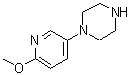 CAS 登录号：158399-76-9， 1-(6-甲氧基-3-吡啶基)哌嗪