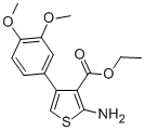 CAS#: 15854-12-3, 2-Amino-4-(3,4-Dimethoxy-Phenyl)-Thiophene-3-Carboxylic Acid Ethyl Ester
